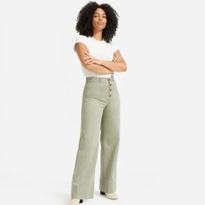 Everlane: Lightweight Button-Fly Wide-Leg Chino